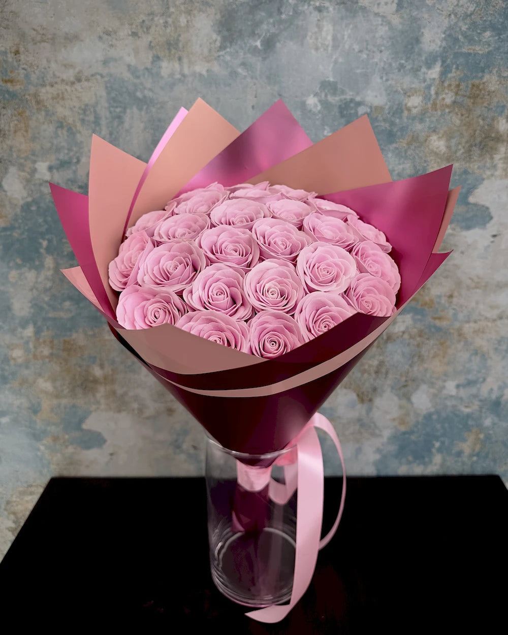 Buchet Flori Din Satin (Personalizat)